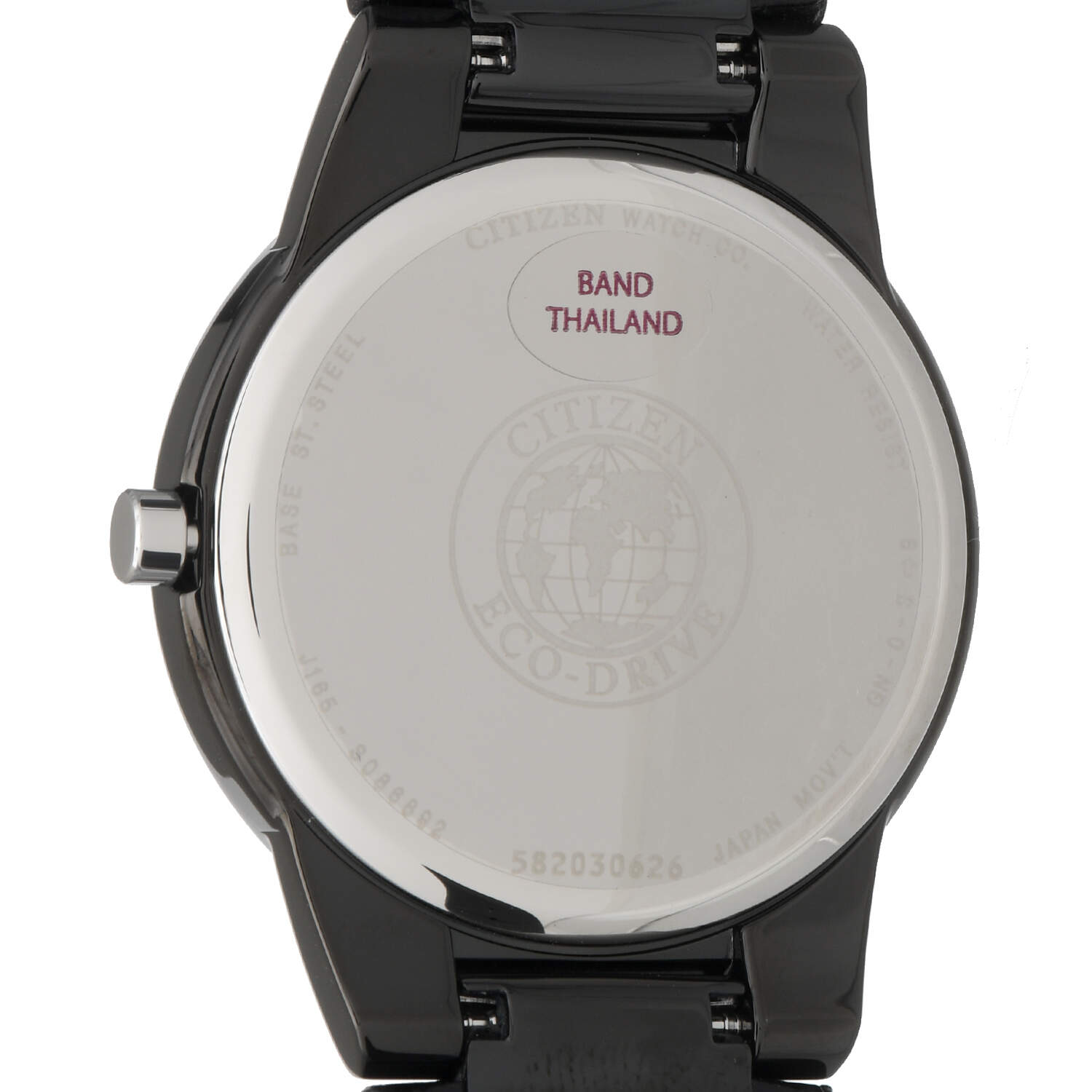 Citizen Axiom Black Dial Eco Drive Quartz Watch-2