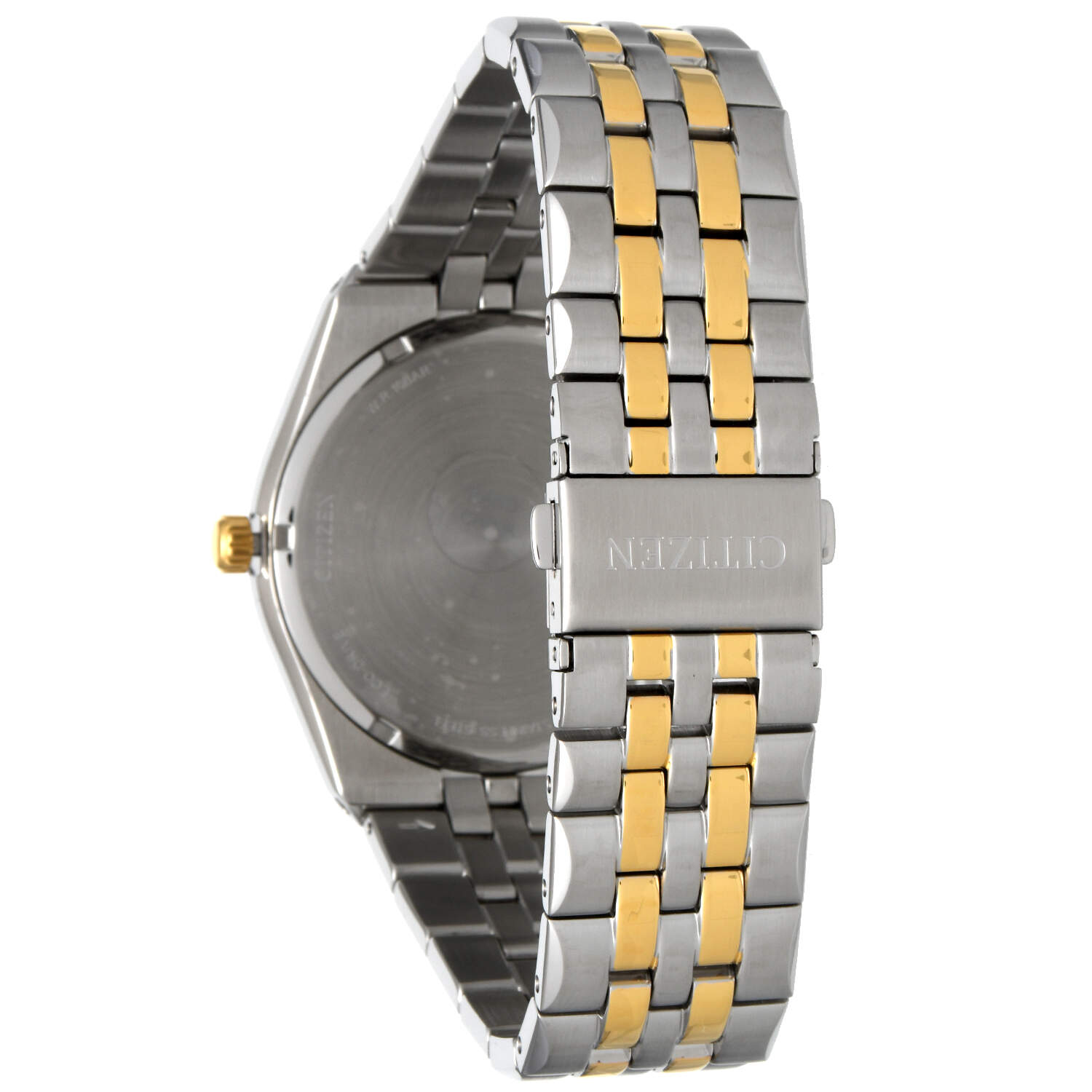 Citizen Corso Two Tone Black Dial Eco Drive Quartz Watch-3