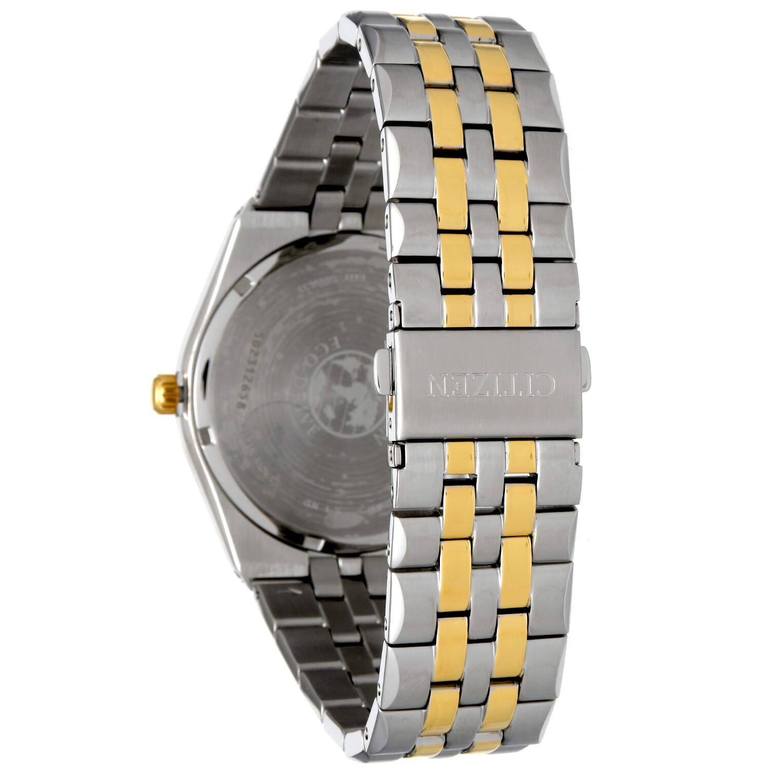 Citizen Corso Two Tone Blue Dial Eco Drive Quartz Watch-3