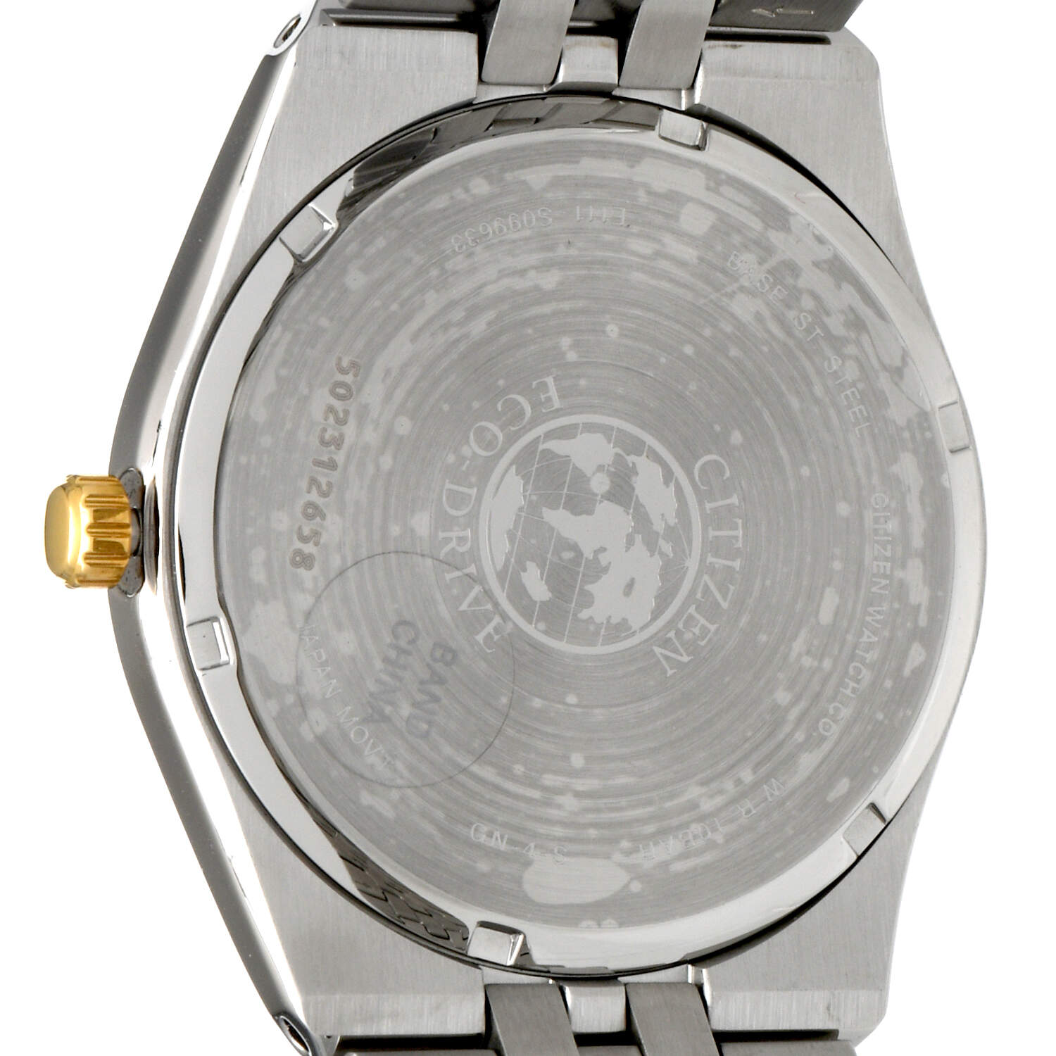 Citizen Corso Two Tone Blue Dial Eco Drive Quartz Watch-2