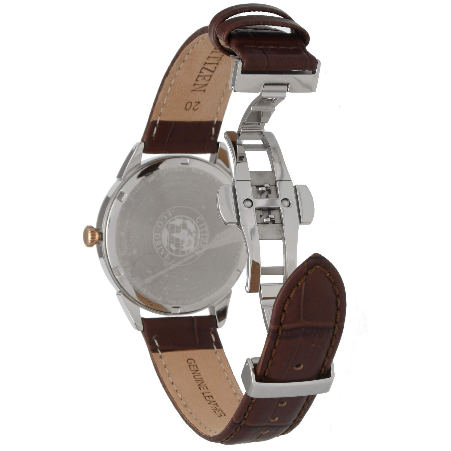 Citizen Rolan Day Date Two Tone Eco Drive Quartz Watch-4