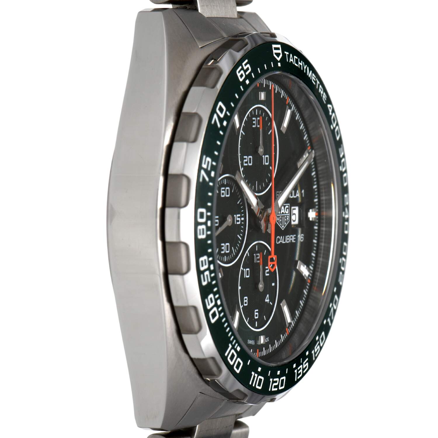 TAG Heuer Formula 1 44mm Green Dial Quartz Chronograph-6