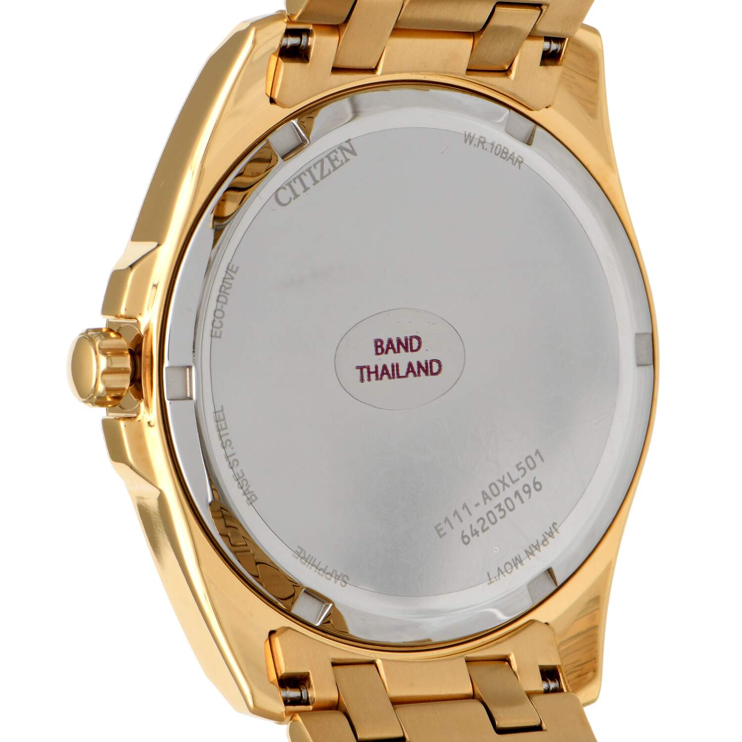 Citizen Eco Drive Gold PVD Peyten BM7532-54L-3
