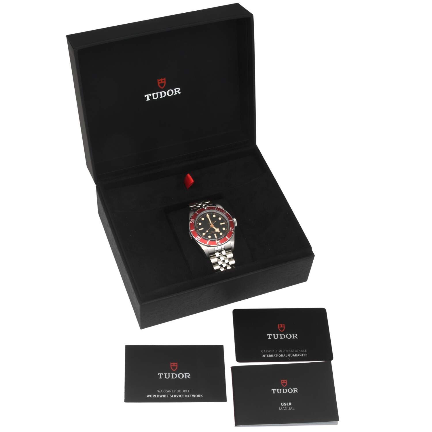 Tudor Black Bay 41mm with Red Bezel Insert-12