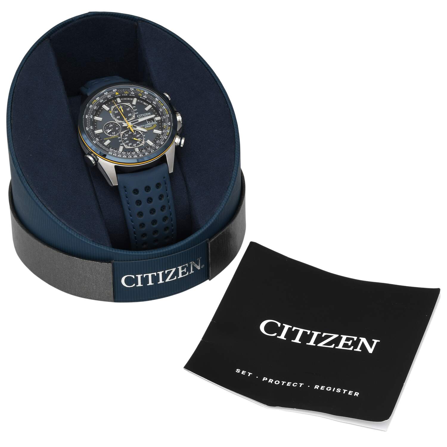 Citizen Blue Angels Eco Drive Radio Controlled Chronograph-9