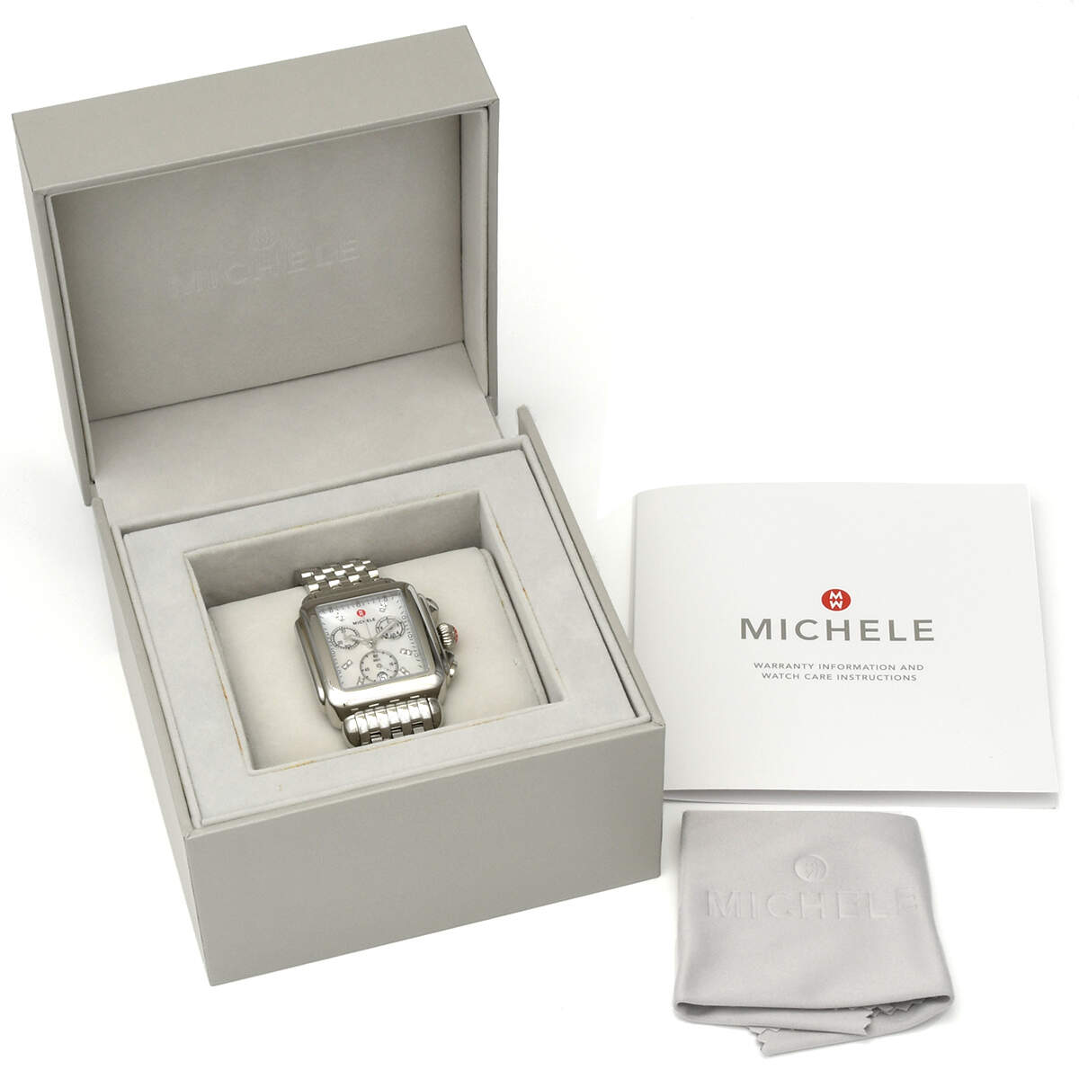 Michelle Deco Madison Mother of Pearl Quartz Watch-11