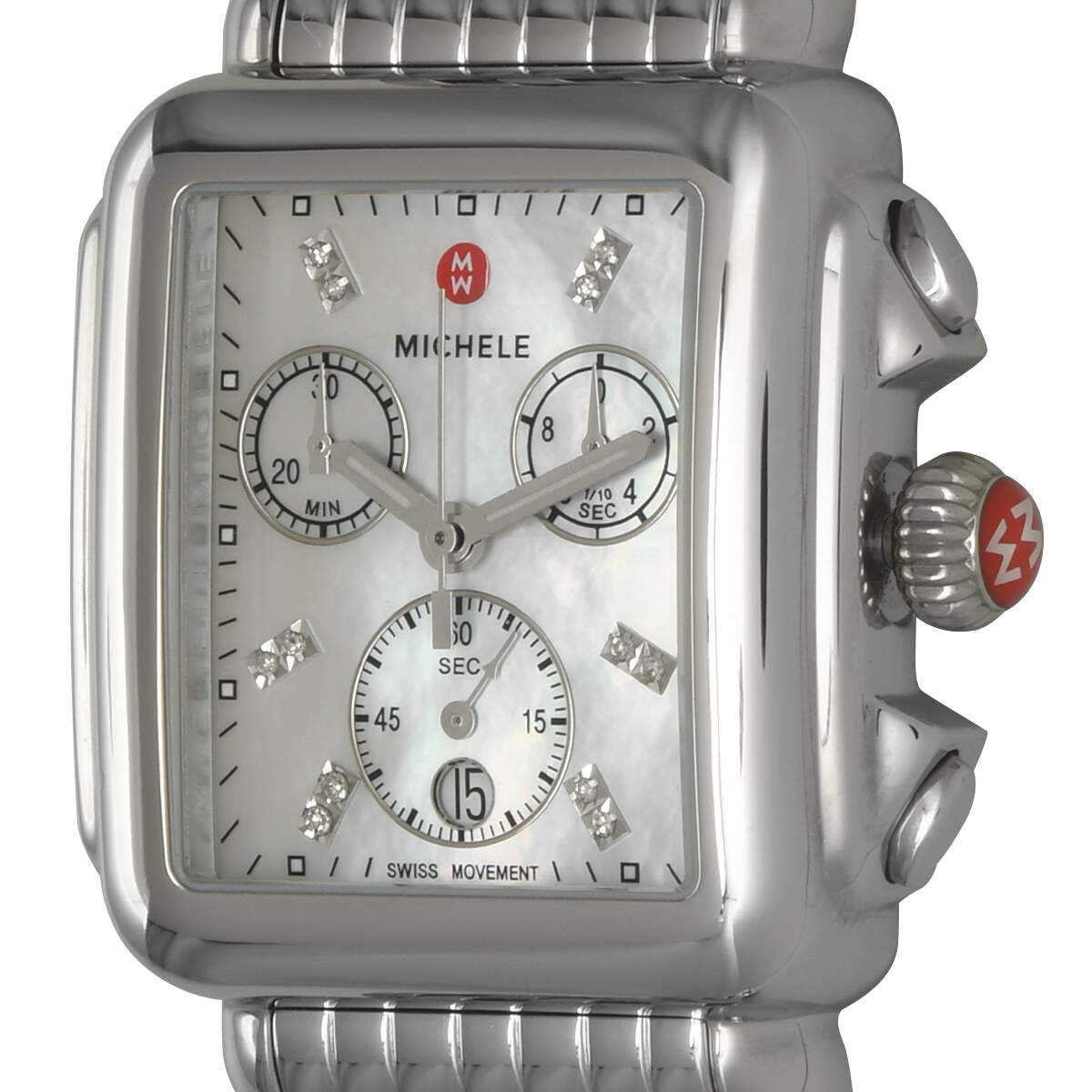 Michelle Deco Madison Mother of Pearl Quartz Watch-7