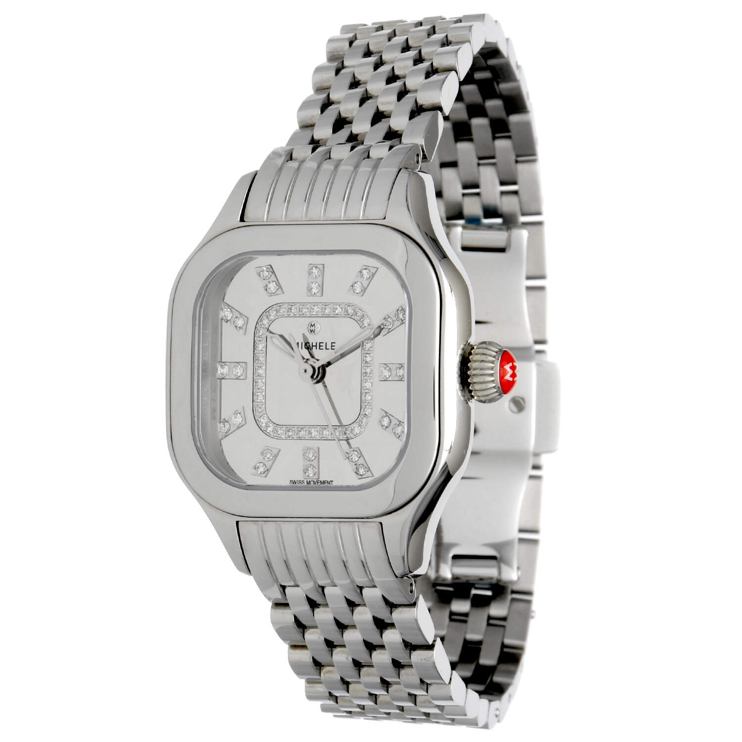 Michele Meggie High Shine 29mm Quartz Watch-1
