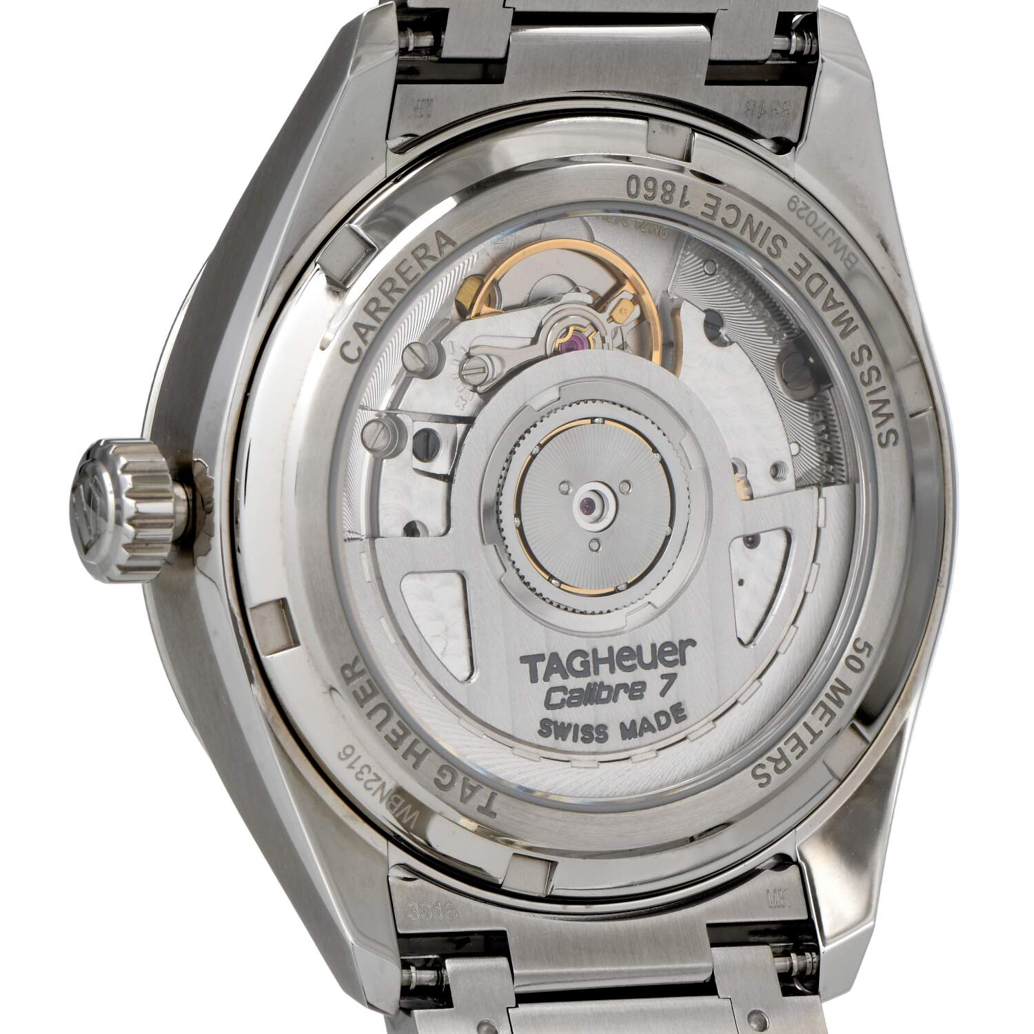 TAG Heuer Carrera Date 36mm Vivid Turquiose dial with Box and Papers-2