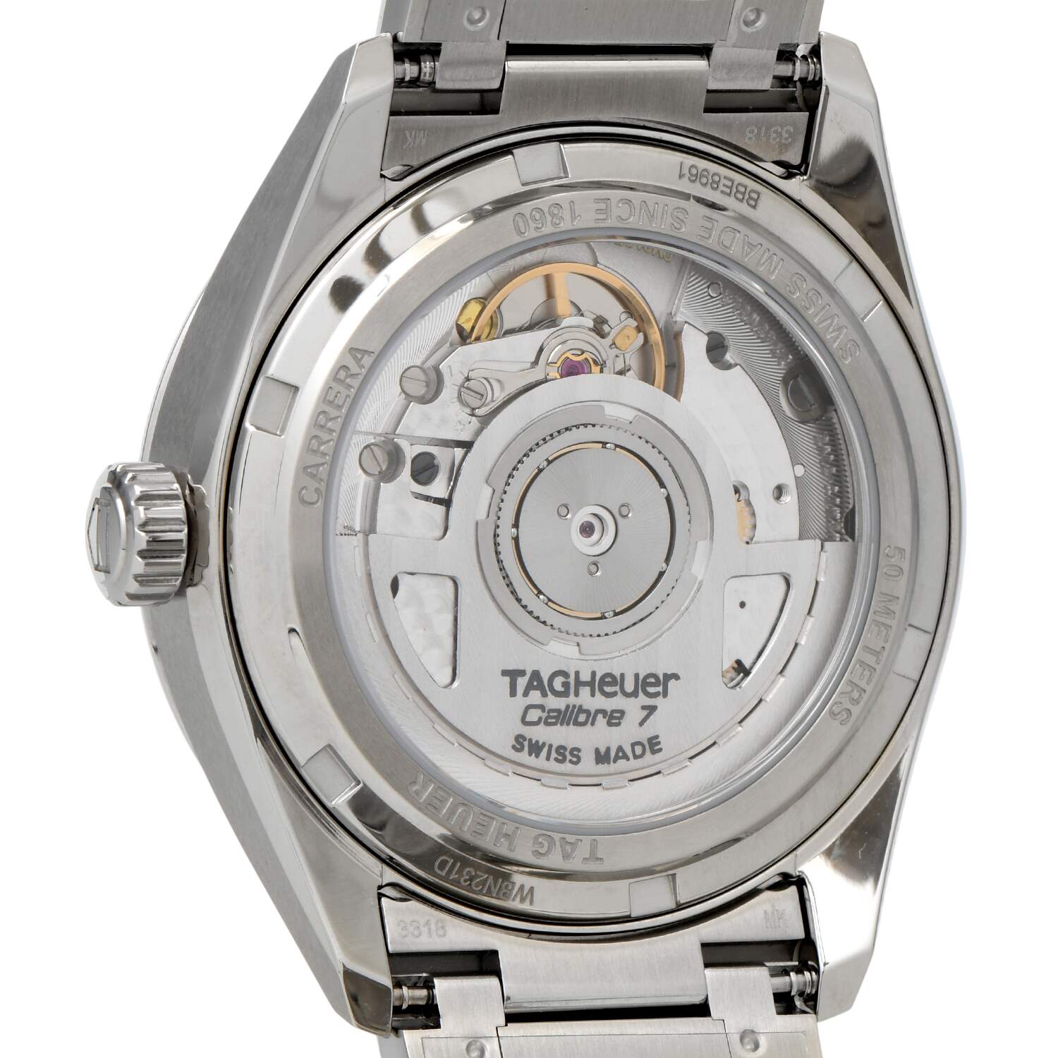TAG Heuer Carrera with Pink Diamond Dial 36mm-2