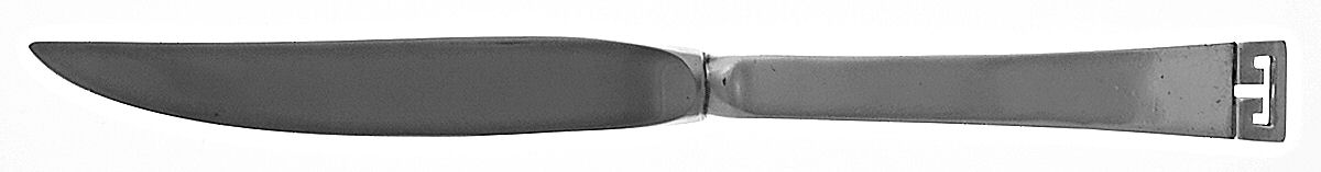 Chinese Key (Sterling, 1969) Individual Steak Knife Hollow Handle by Allan Adler-1