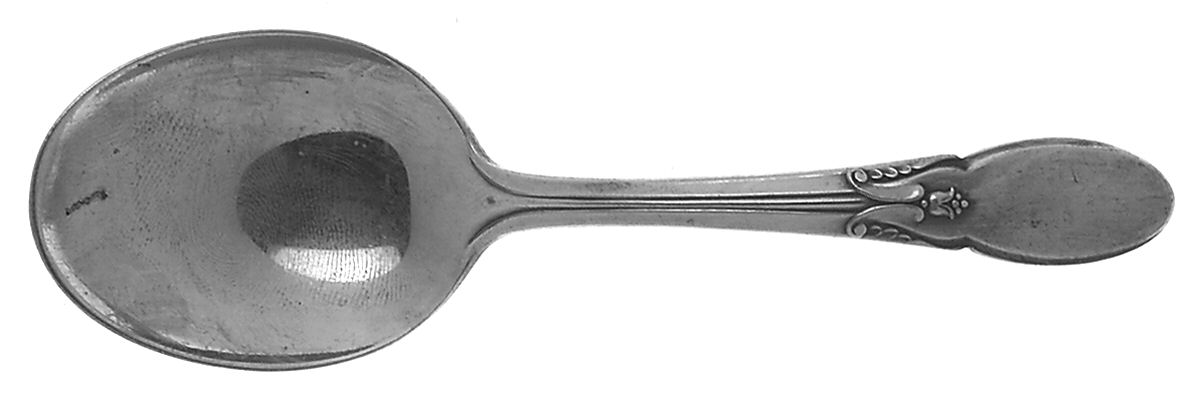 Cameo (Silverplate, 1935) Straight Handle Baby Spoon by Alvin-1