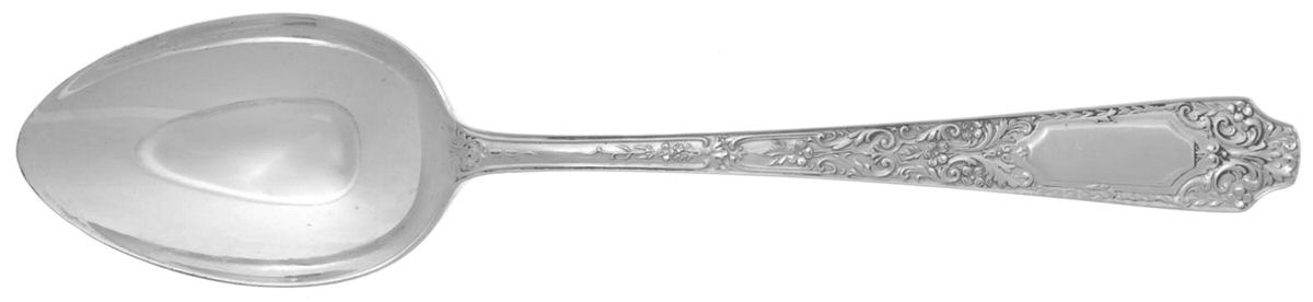 Cellini (Sterling, 1929, No Monograms) Dessert/Oval Soup Spoon by Alvin-1
