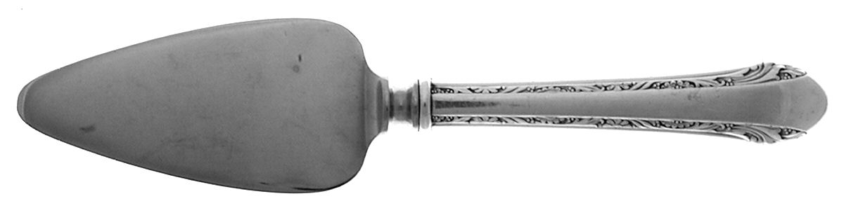 Chased Romantique (Sterling, 1933) Cheese Server with Stainless Blade by Alvin-1