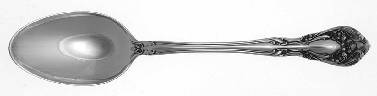 Chateau Rose (Sterling, 1940, No Monograms) Five O'Clock Teaspoon by Alvin-1