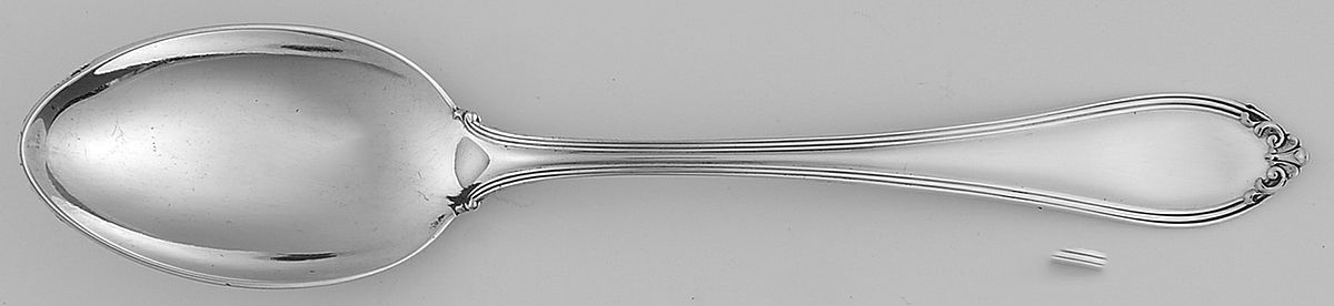 Evangeline (Sterling, 1907) Dessert/Oval Soup Spoon by Alvin-1