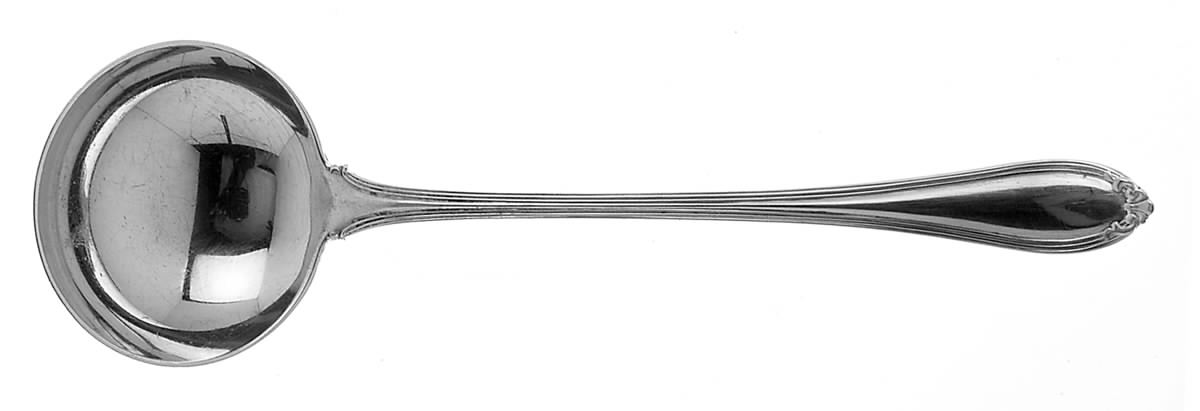 Evangeline (Sterling, 1907) Round Bowl Soup Spoon (Bouillon) by Alvin-1