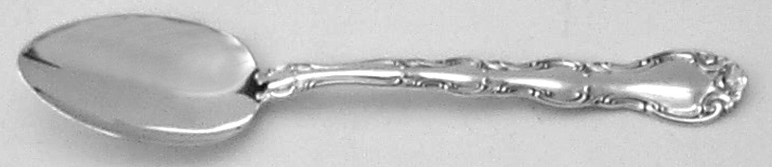 French Scroll (Sterling, 1953) Dessert/Oval Soup Spoon by Alvin-1