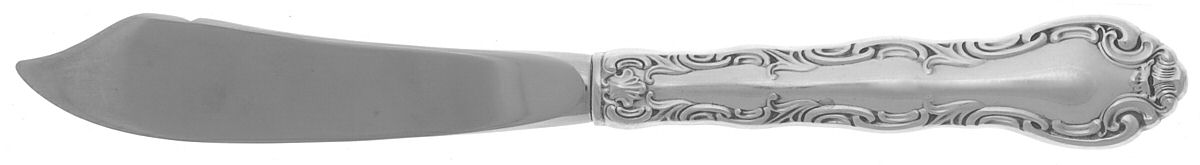 French Scroll (Sterling, 1953) Hollow Handle Master Butter Knife by Alvin-1