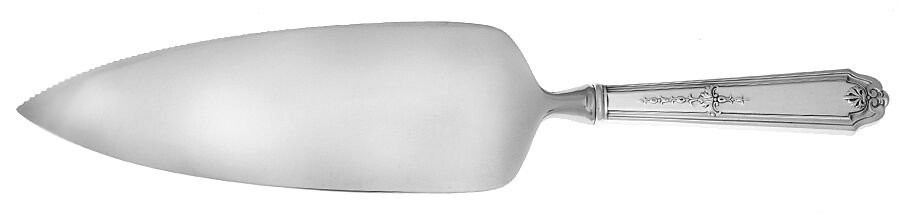 Gainsborough (Sterling, 1930) Pie Server with Serrated Stainless Blade HC by Alvin-1