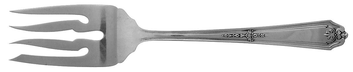 Gainsborough (Sterling, 1930) Medium Solid Cold Meat Serving Fork by Alvin-1