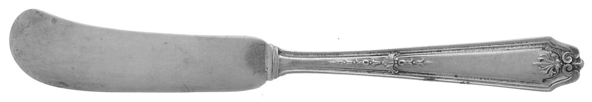 Gainsborough (Sterling, 1930) Flat Handle Butter Spreader by Alvin-1