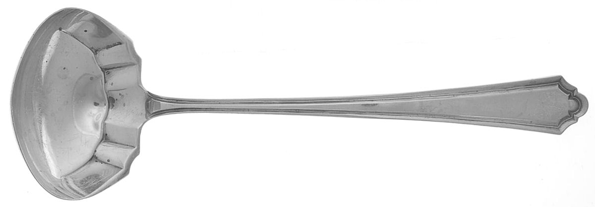 Hamilton (Sterling, 1910) Solid Gravy Ladle by Alvin-1