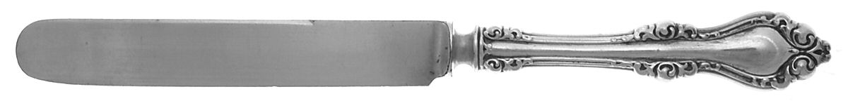 Lorraine (Sterling, 1904, No Monograms) Old French Hollow Knife with Bolster by Alvin-1