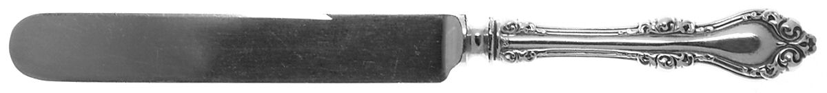 Lorraine (Sterling, 1904, No Monograms) Old French Hollow Knife with Bolster by Alvin-1