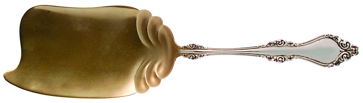 Lorraine (Sterling, 1904, No Monograms) Solid Ice Cream Serving Knife by Alvin-1