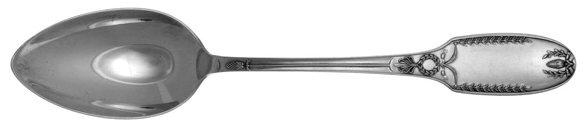 Marie Antoinette (Sterling, 1890-1910) Dessert/Oval Soup Spoon by Alvin-1