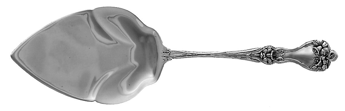 Majestic (Sterling, 1900, No Monograms) Small Solid Pie Knife by Alvin-1