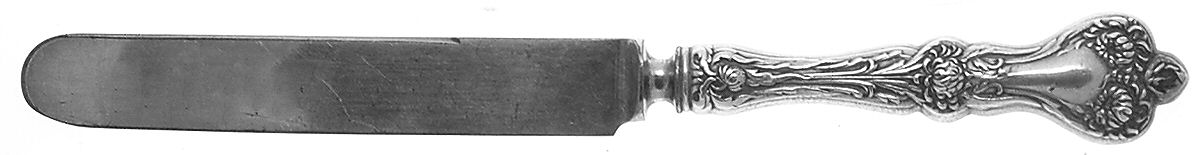 Majestic (Sterling, 1900, No Monograms) Old French Hollow Knife with Bolster by Alvin-1