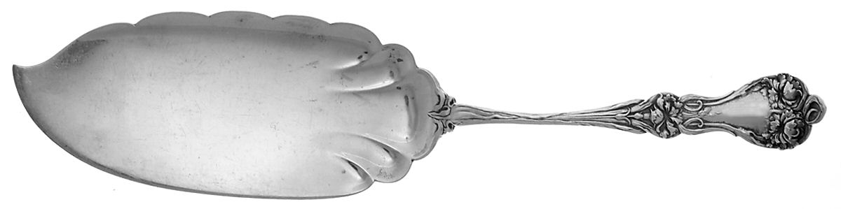 Majestic (Sterling, 1900, No Monograms) Large Solid Fish Serving Knife by Alvin-1