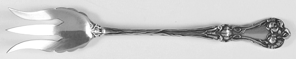 Majestic (Sterling, 1900, No Monograms) Old Style Pickle Fork by Alvin-1