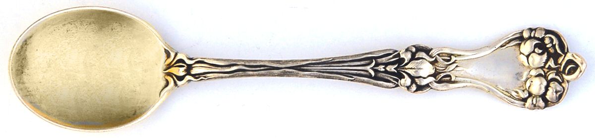 Majestic (Sterling, 1900, No Monograms) Large Chocolate Spoon by Alvin-1