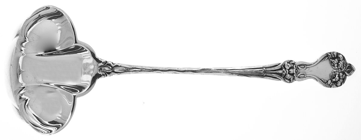Majestic (Sterling, 1900, No Monograms) Oyster Ladle Solid Piece by Alvin-1