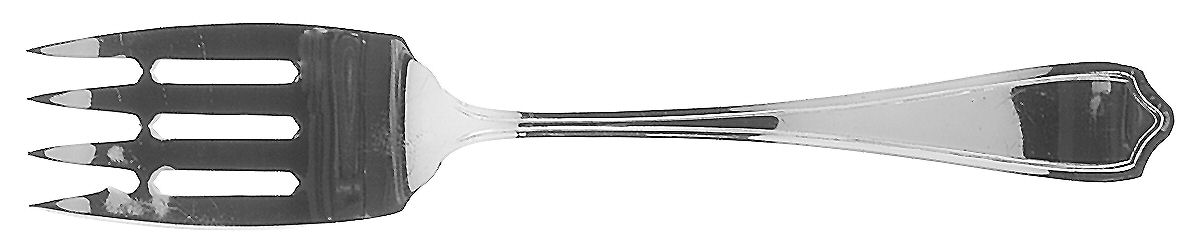 Maryland (Sterling, 1910) Small Solid Cold Meat Serving Fork by Alvin-1