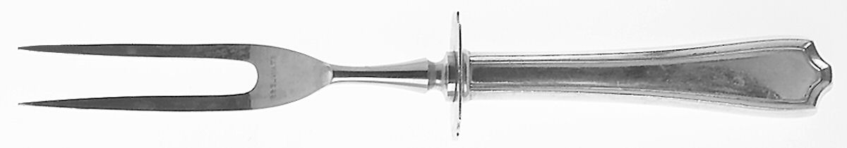 Maryland (Sterling, 1910) Small Steak Carving Fork with Stainless Prongs by Alvin-1