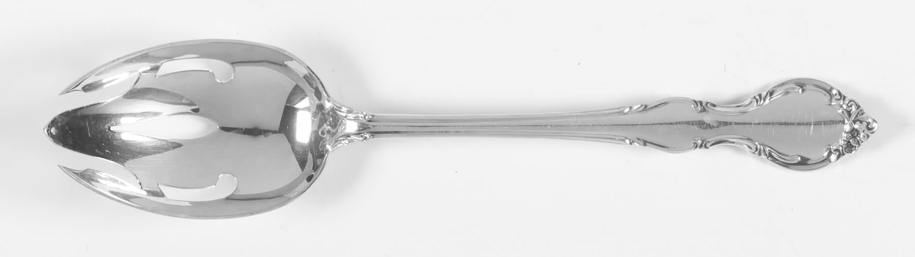 Pirouette (Sterling, 1961) Pierced Tablespoon (Serving Spoon) by Alvin-1