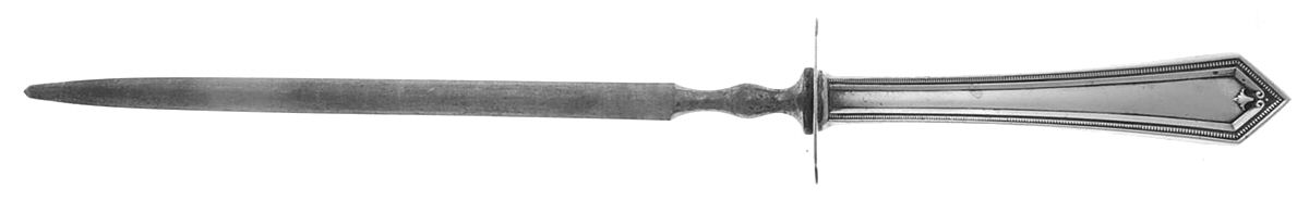 Richmond (Sterling, 1929) Large Steel Rod Knife Sharpener by Alvin-1