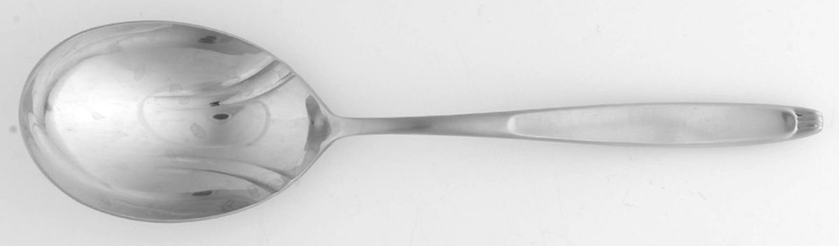 Contessa (Stainless) Solid Serving Spoon by AMC-1
