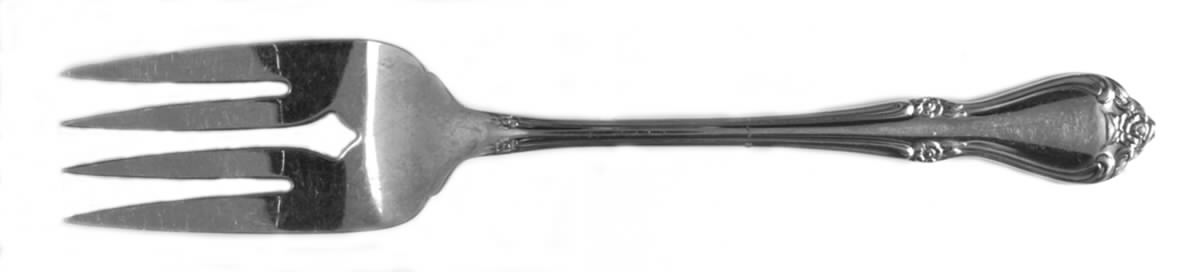 Creon (Stainless) Medium Solid Cold Meat Serving Fork by AMC-1