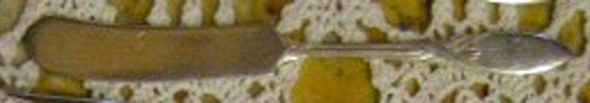 Lady Amelia (Silverplate, 1919) Flat Handle Butter Spreader by Associated Silver-1