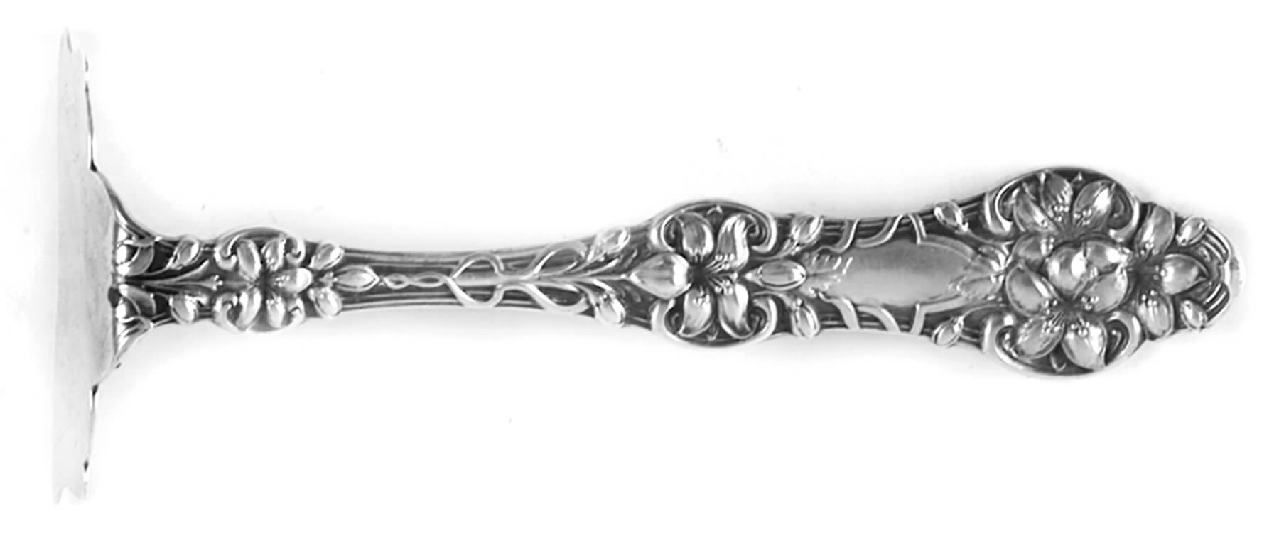 Orange Blossom Old(Sterling, No Monos, No Flr Bowl) Food Pusher Solid by Alvin-1
