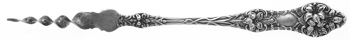 Orange Blossom Old(Sterling, No Monos, No Flr Bowl) One Tine Butter Pick by Alvin-1