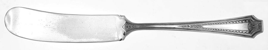 AJS1 (Silverplate) Flat Handle Master Butter Knife by Ajax-1