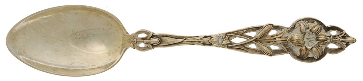 ALS5 (STERLING) Five O'Clock Spoon by Alvin-1