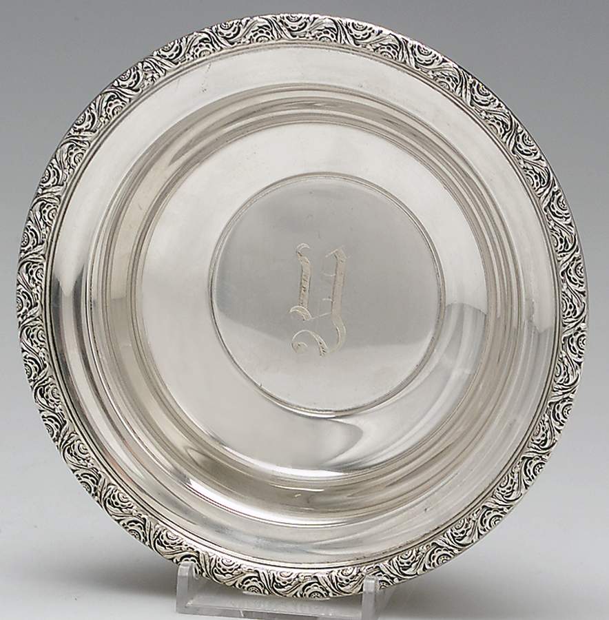 Chased Romantique (Sterling Holloware) 5" Bon Bon Bowl by Alvin-1