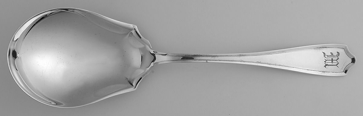 Maryland (Sterling, 1910) Oversize Solid Salad Serving Spoon by Alvin-1